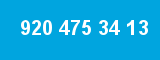 920 475 34 13
